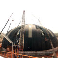 LF Structure en acier Cadre d&#39;espace Construction de toit Dome Clinker Silo Coal Storage Hangar Conception